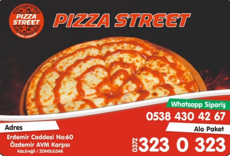 pizza street kdz ereğli