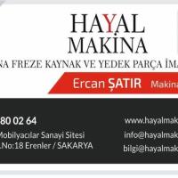 HAYAL MAKİNA İMALATI YAPAN FİRMA SAKARYA